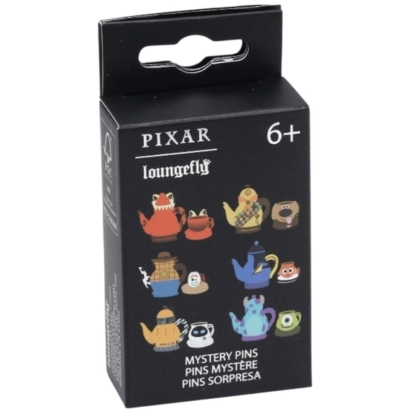 Loungefly Accessories - Loungefly Disney Pixar Tea Set Blind Box Enamel Pin 2 PC Set